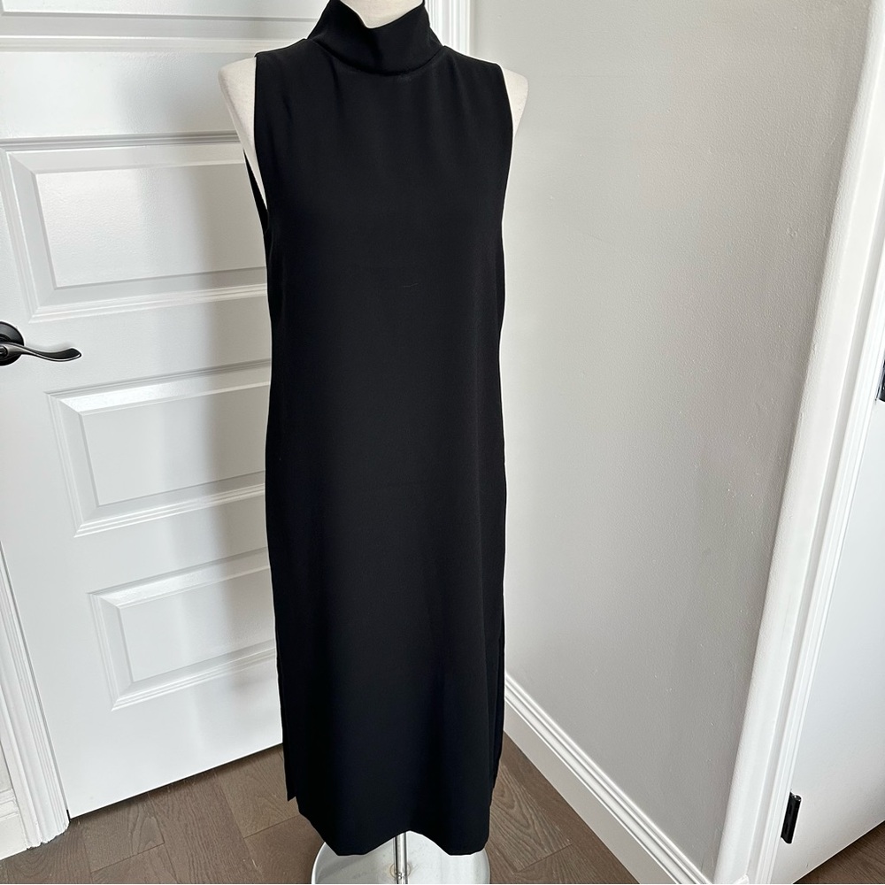 Babaton Black Midi Dress